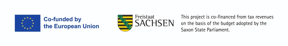 Co-funded by the European Union and the Free State of Saxony